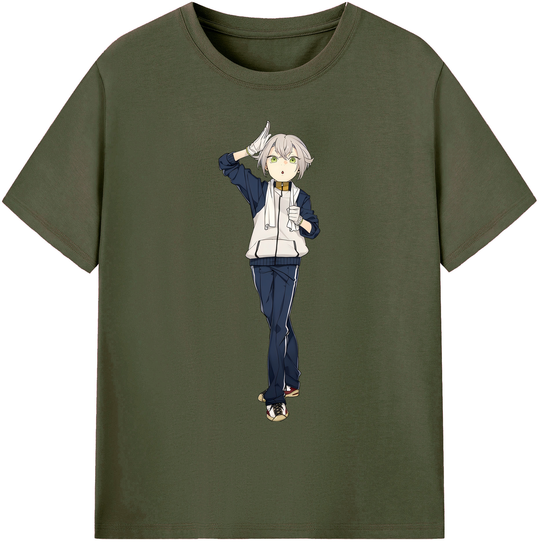 （画像用） 刀剣乱舞 Touken Ranbu 綿100％ メンズ半袖Tシャツ｜肌触りやわらか＆通気性